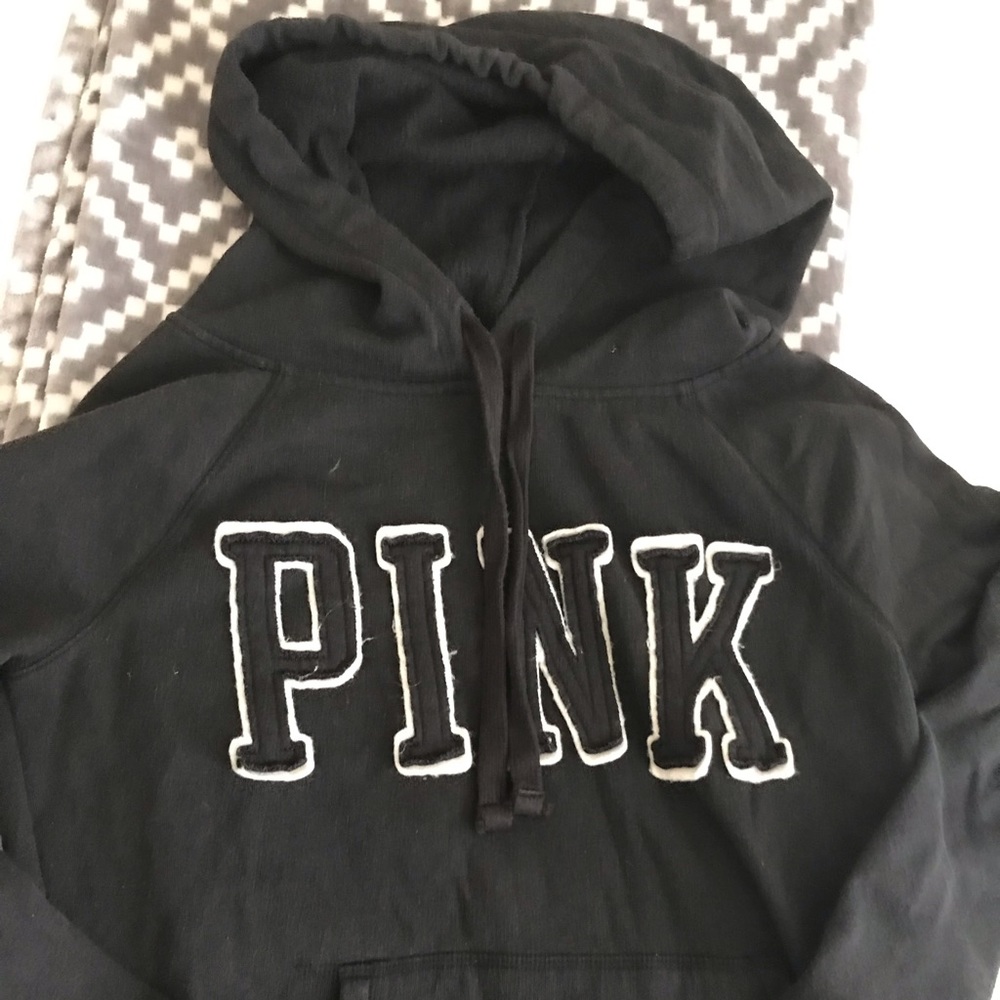 PINK black hoodie